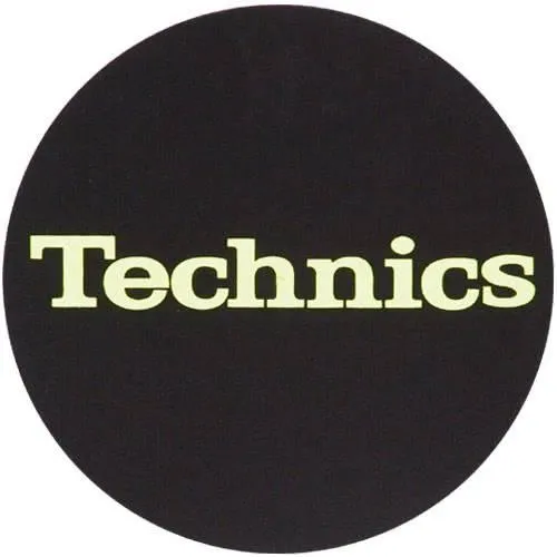Technics Slipmat Technics Logo Glow
