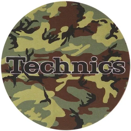 Technics Slipmat Technics Logo Army