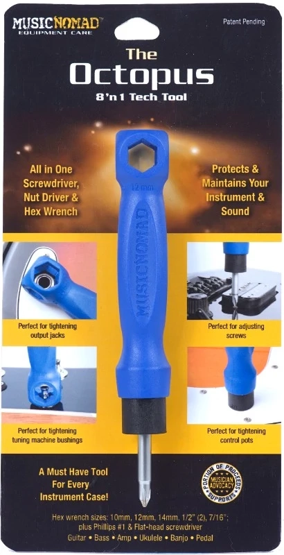 Music Nomad MN227 The Octopus 8-in-1 Tool