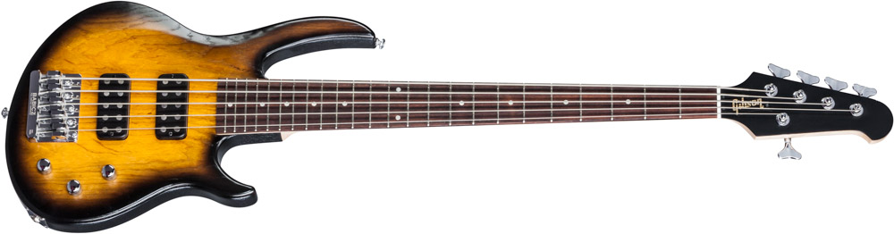Gibson EB Bass 5 String T 2017 Satin Vintage Sunburst
