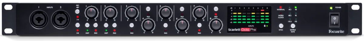 Focusrite Scarlett Octopre