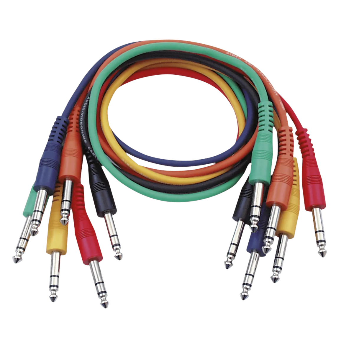 DAP Audio 1x6.3mm ST > 1x6.3mm ST 0.6m (6-pack)