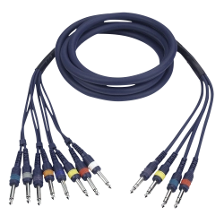 DAP Audio 4x6.3mm Ma ST > 8x6.3mm Ma MO 3m