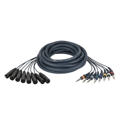 DAP Audio 8xXLR Ma > 8x6.3mm Ma ST 3m