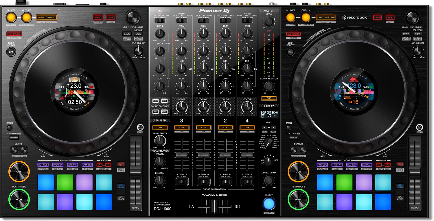Pioneer DJ DDJ-1000 + Decksaver [B-STOCK] | djservice.ee