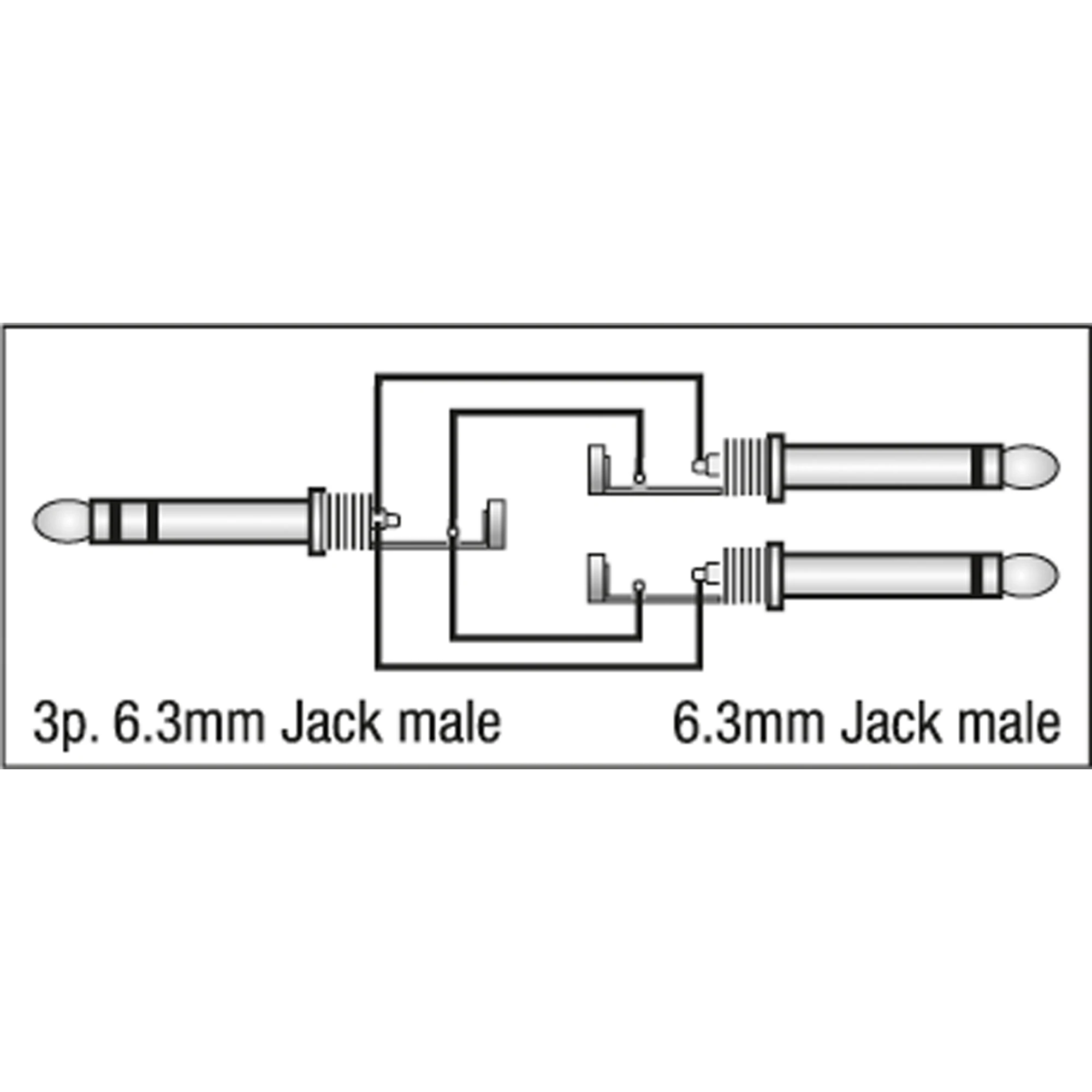 DAP Audio 4x6.3mm Ma ST > 8x6.3mm Ma MO 6m