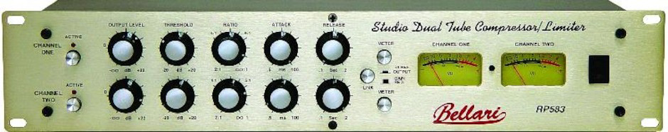 Bellari RP583 Stereo Tube Compressor/Limiter | djservice.se