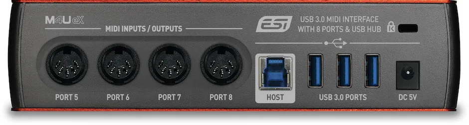 ESI M4U-EX 8 Port MIDI interface