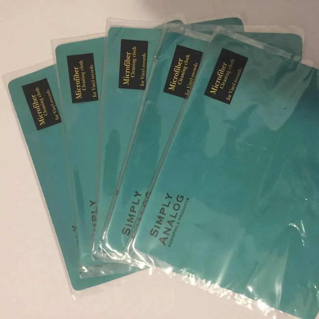 Simply Analog Microfiber Cloth For Vinyl Records