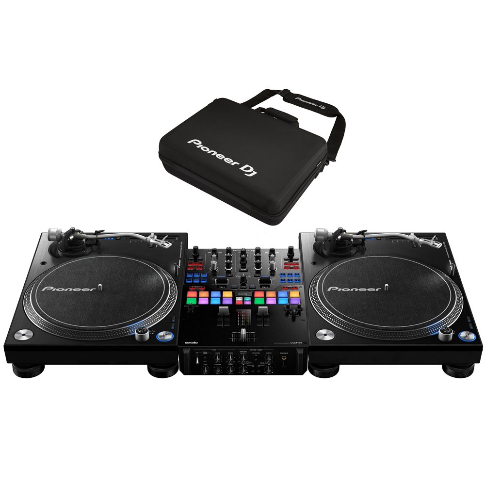 Pioneer DJ PLX1000 x2, DJMS9, DJCS9 BAG djservice.se