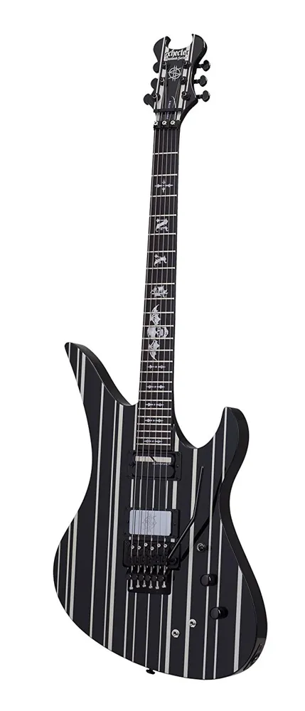 Schecter Synyster Gates Custom-S Gloss Black/Silver