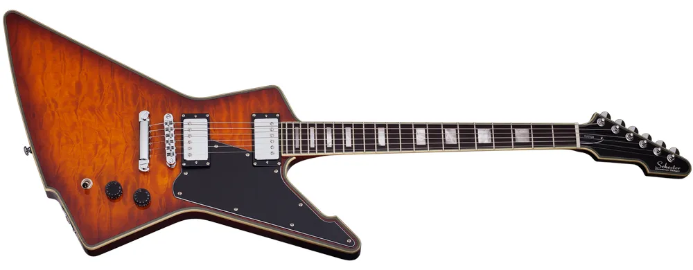 Schecter Custom E-1 Special Edition Vintage Sunburst