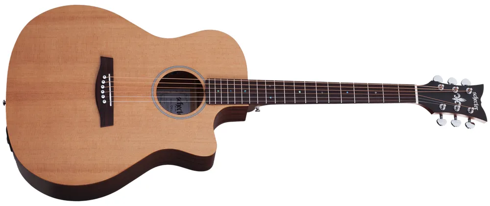 Schecter Deluxe Acoustic Natural Satin