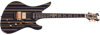 Schecter Synyster Gates Custom Sustainiac Gloss Black with Gold Stripes