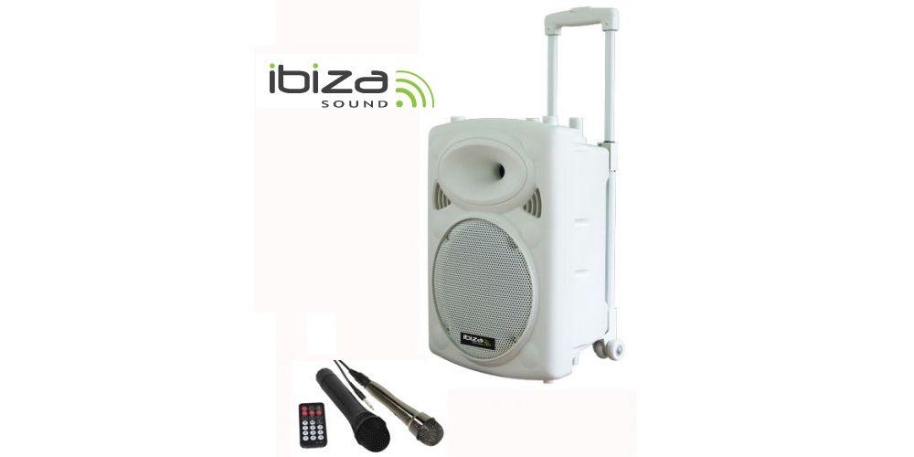 Ibiza Sound PORT12VHF-BT-WH
