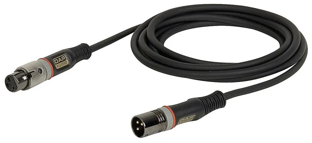 DAP Audio 1xXLR Ma > 1xXLR Fe 0,75m XGL
