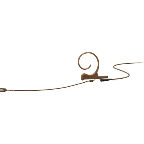 DPA CORE 4188 Slim Cardio Flex Earset, 120 mm , Brown, Shure Mini-XLR