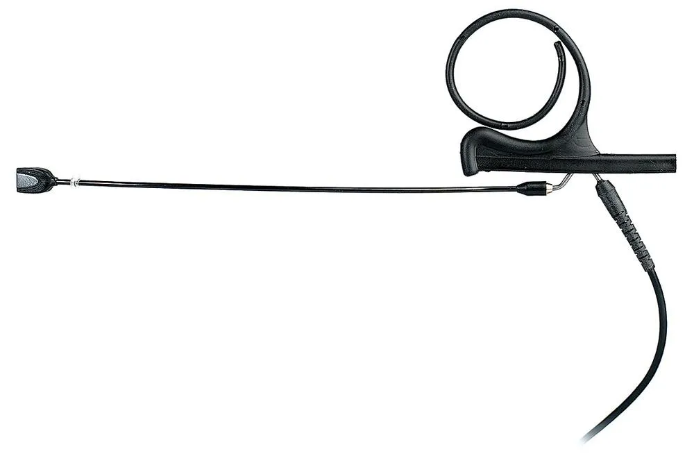 DPA CORE 4188 Slim Cardioid Flex Earset, 100 mm , Black, MicroDot