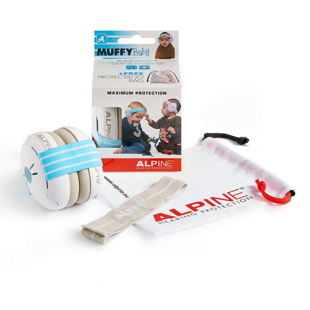 Alpine Hearing Protection Muffy Baby Blue