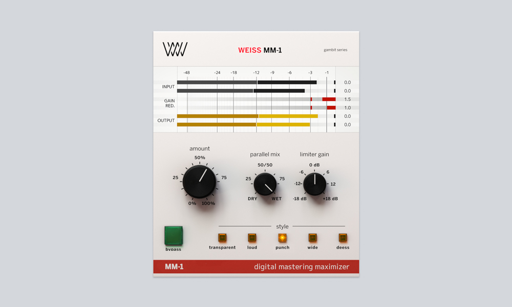 Softube Weiss MM-1 Mastering Maximizer