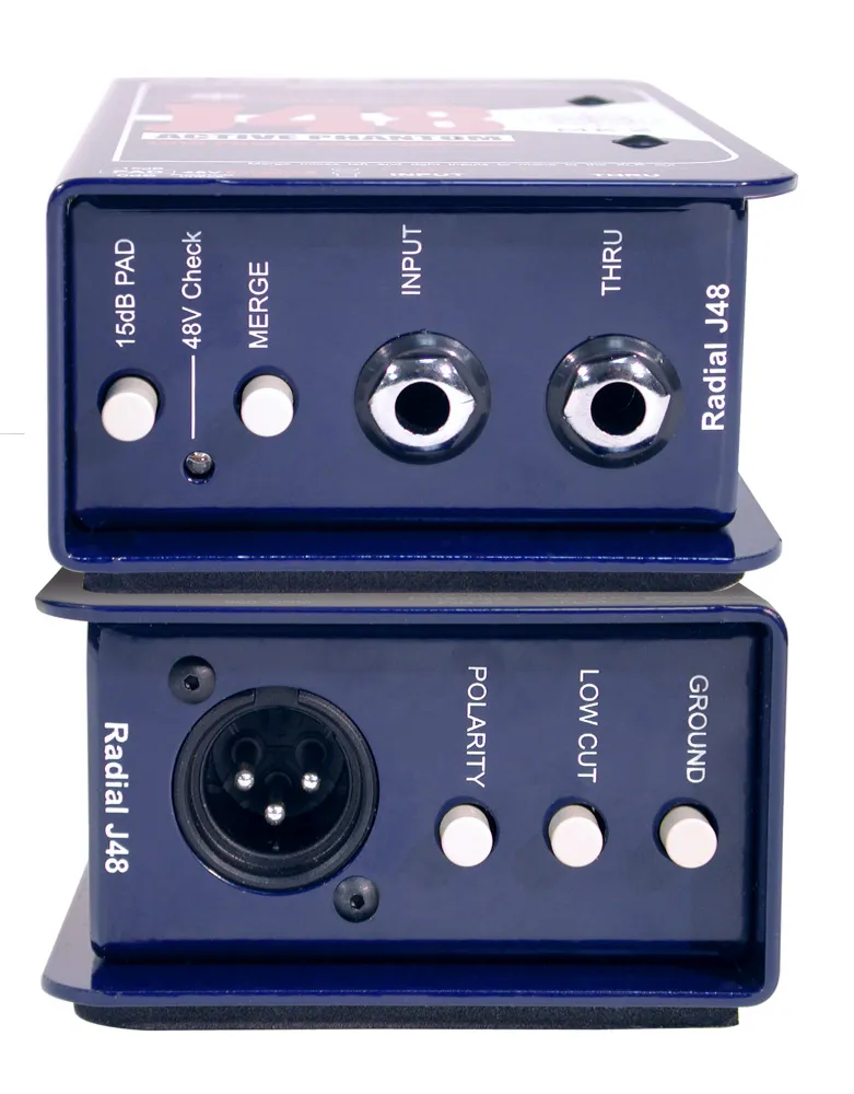 Radial J48 Phantom Powered Active Direct Box