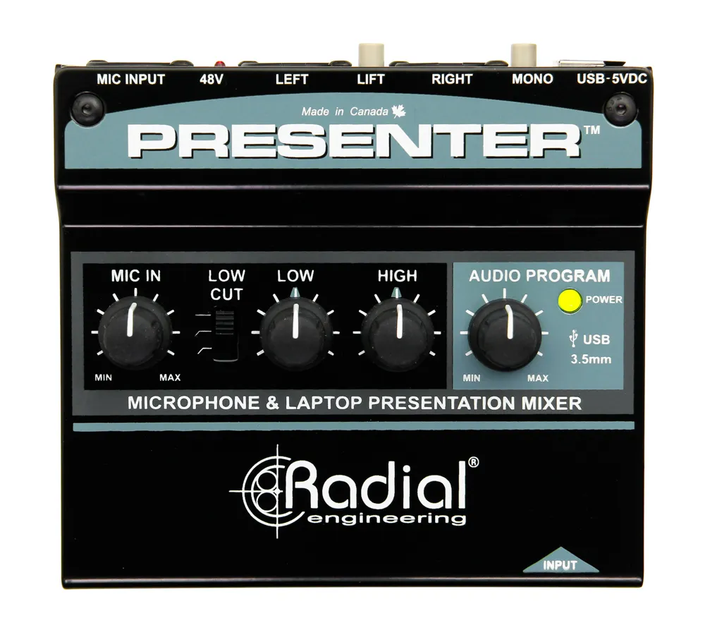 Radial Presenter - Audio Presentation Mixer