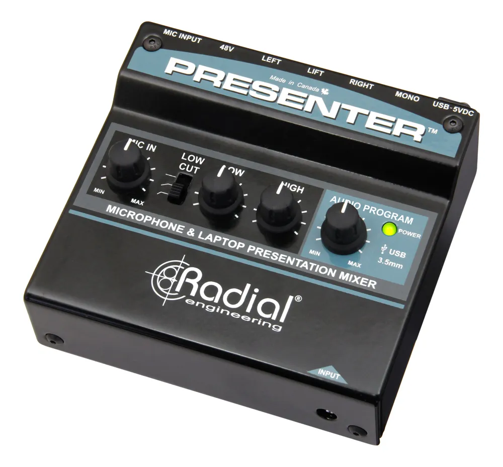 Radial Presenter - Audio Presentation Mixer