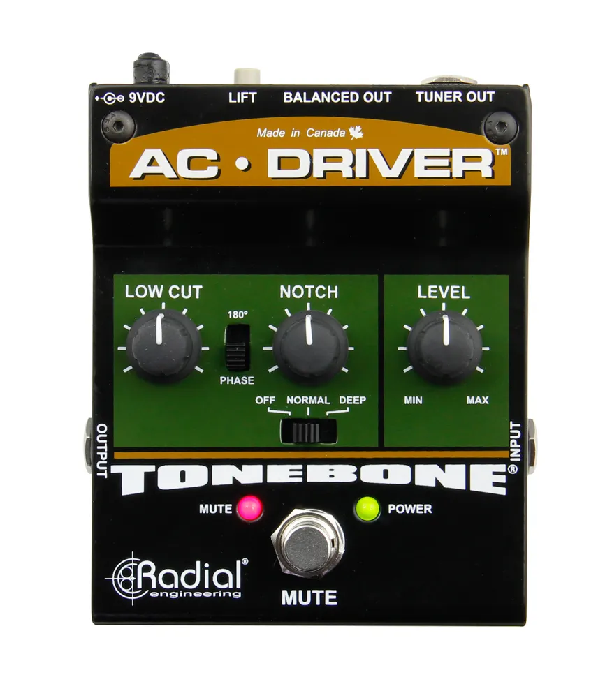 Radial Tonebone AC-Driver Acoustic Instrument Preamp