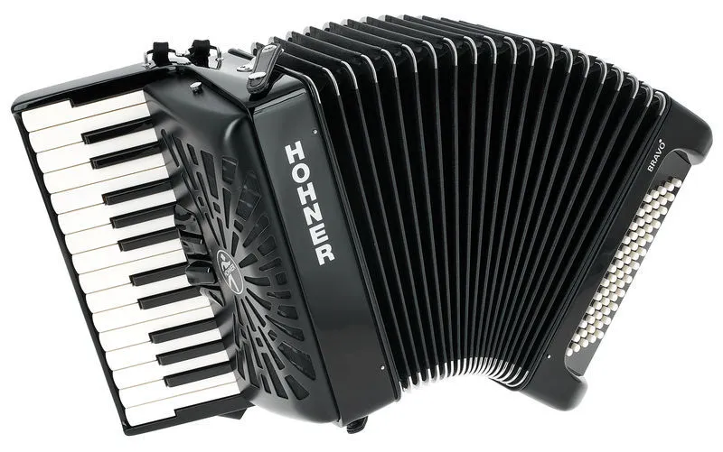 Hohner Bravo II 60 Black SilentKey