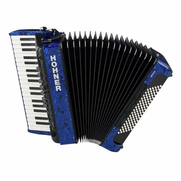 Hohner Bravo III 96 Dark Blue SilentKey