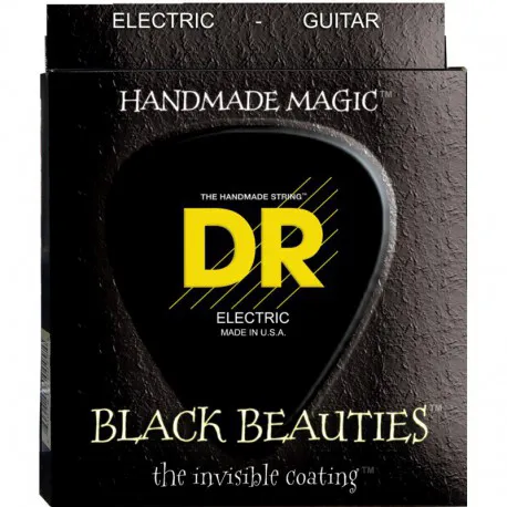 DR Strings Black Beauties Guitar Extra Heavy 011-050
