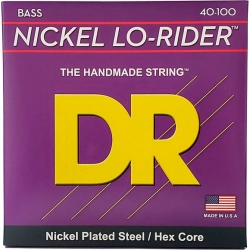 DR Strings NLH-40 Nickel Lo-Rider Bass 040-100