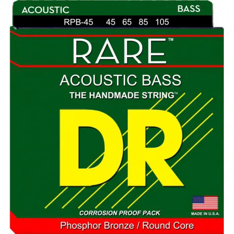 DR Strings RPB-45 Rare Acoustic Bass Medium 045-105