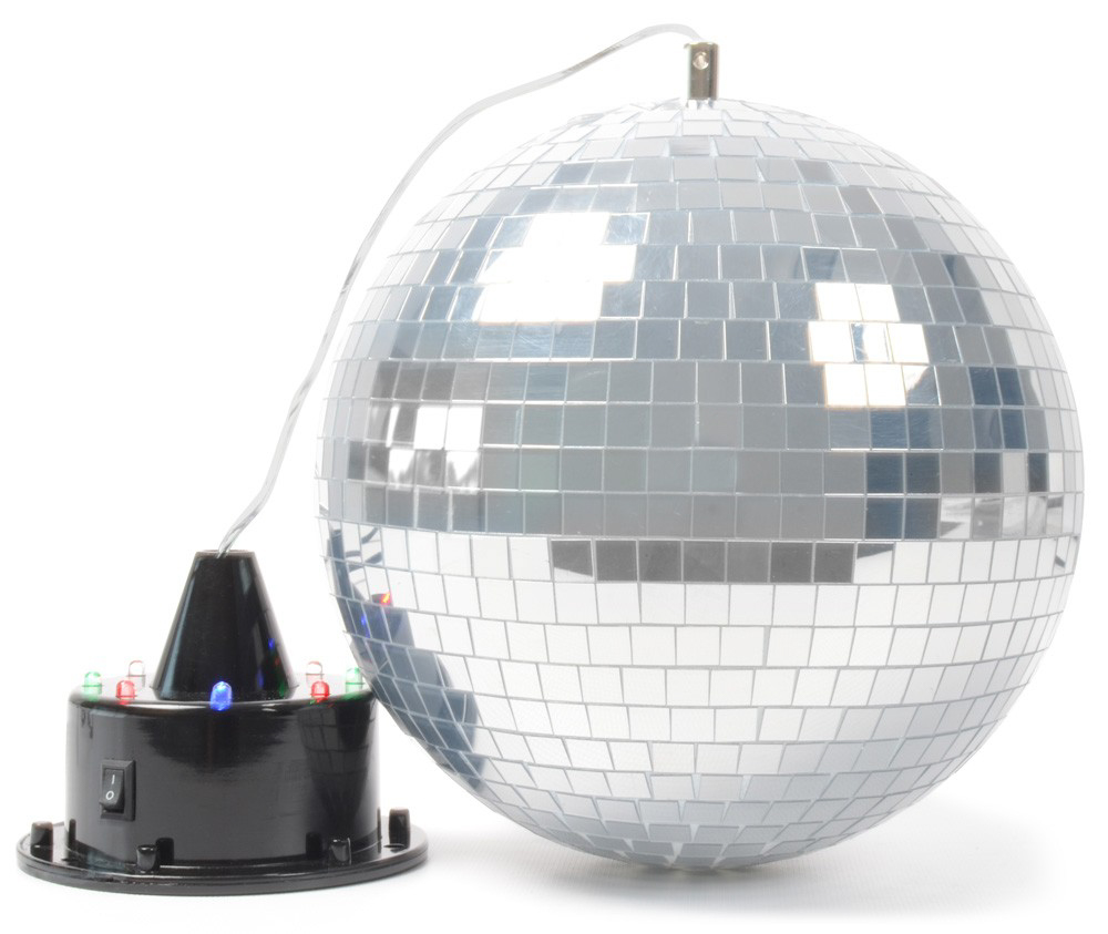 Beamz Mirrorball LED+ Motor LED