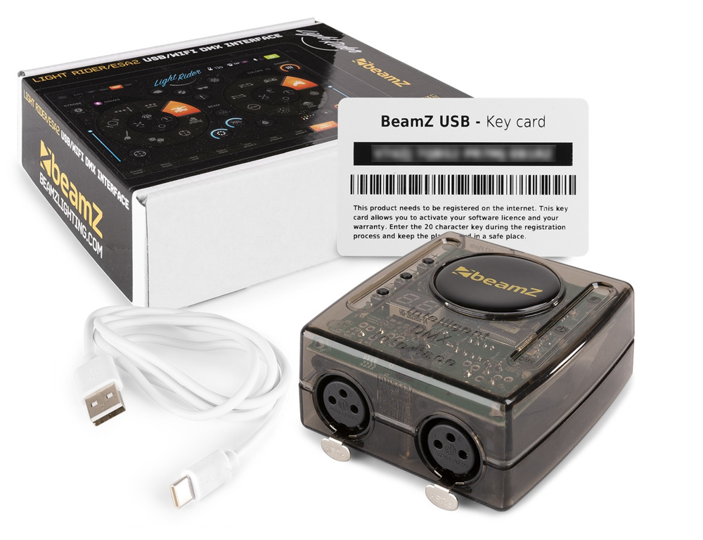 Beamz Light Rider/ESA2 USB/WiFi DMX Interface