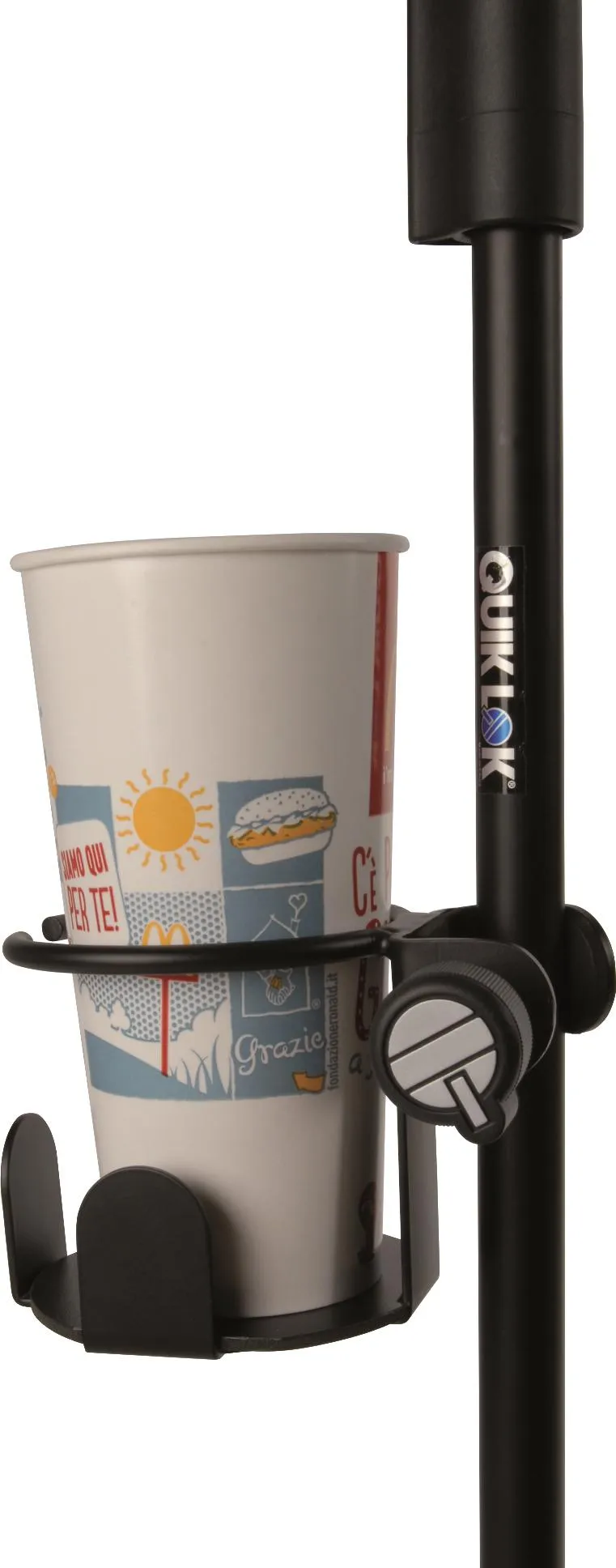 Quik Lok MS-326 Clamp-on beverage holder