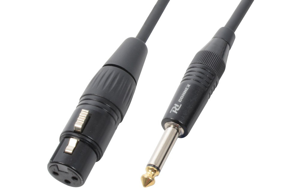 PD Connex Cable XLR Female-6.3 Mono 6.0m