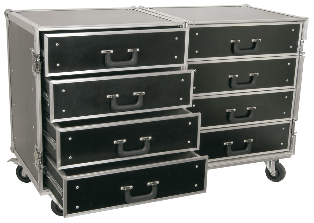 Power Dynamics PD-FA4 8 Drawer Engineering Case