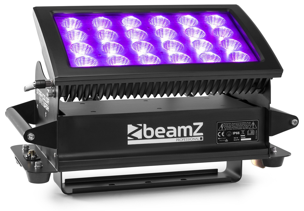 BeamzPro StarColor240W Wash light 24x10W 4in1 RGBA IP66 DMX