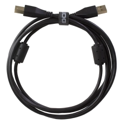 UDG USB 2.0 A-B Black Straight 2m