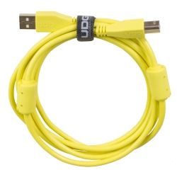 UDG USB 2.0 A-B Yellow Straight 3m