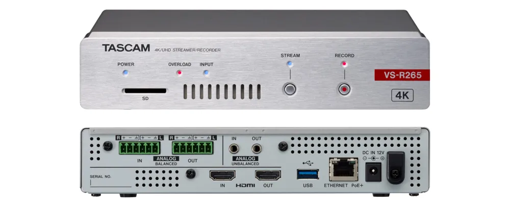 Tascam VS-R265