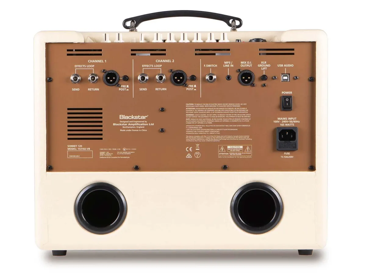 Blackstar Sonnet 120 Cream
