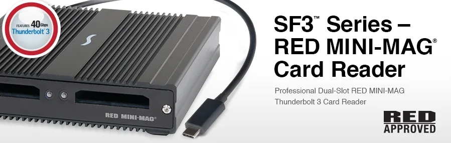 Sonnet SF3 Series - RED Mini-Mag Card Reader