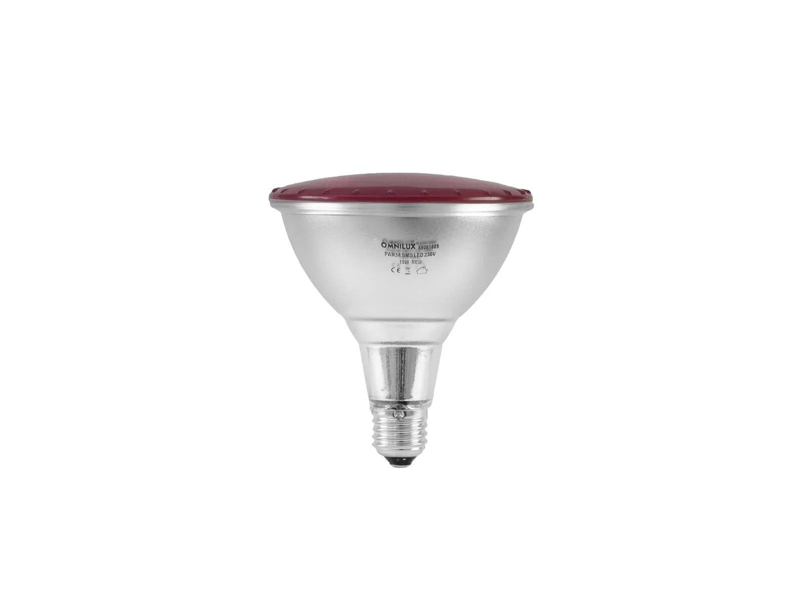 Omnilux PAR-38 230V SMD 15W E-27 LED red
