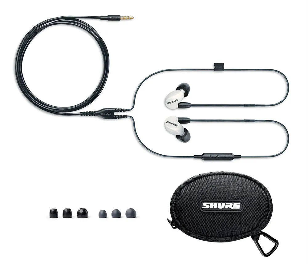 Shure SE215 Earphones RMCE-UNI - WHITE