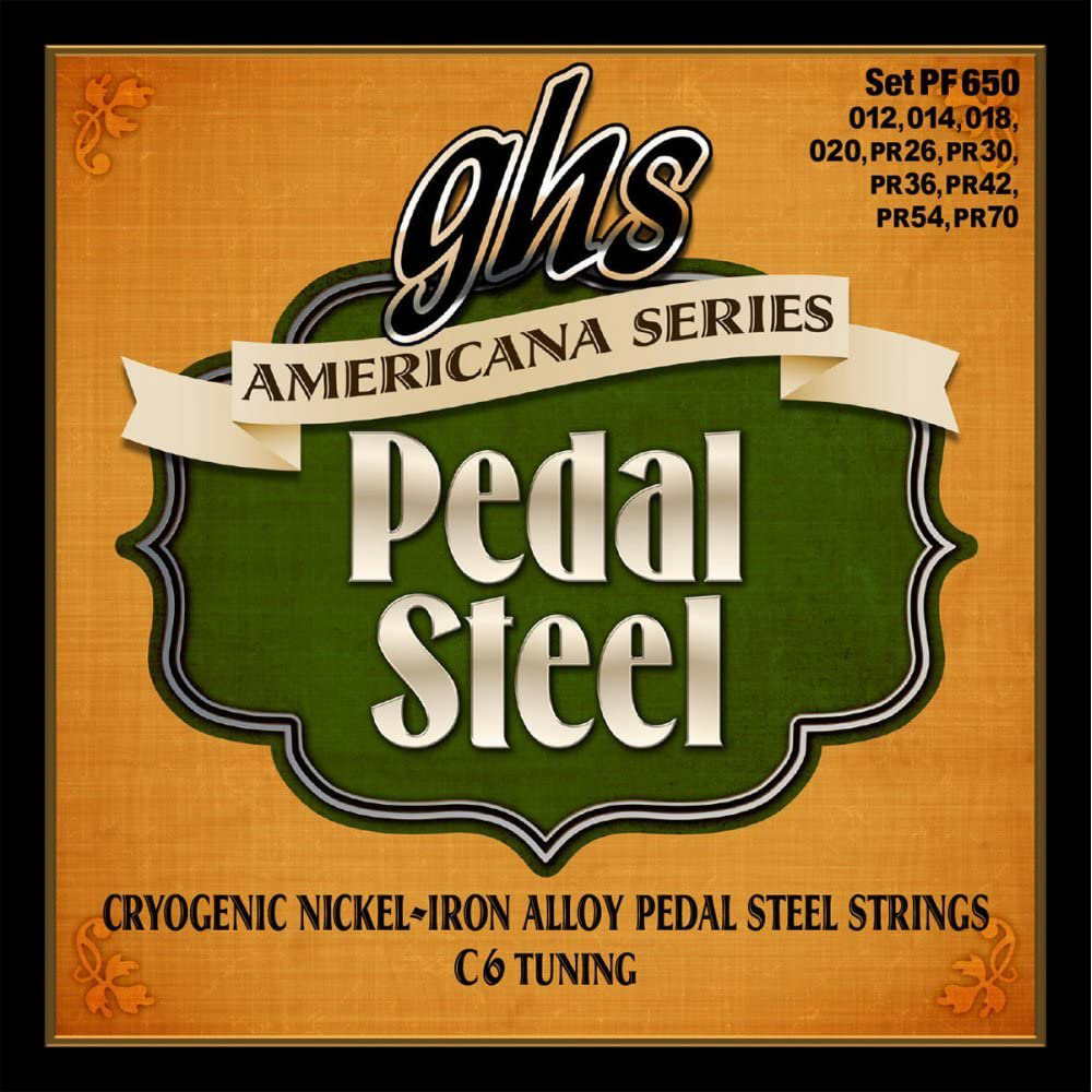 GHS PF650 | AMERICANA PEDAL STEEL | C6 10-string 012-070