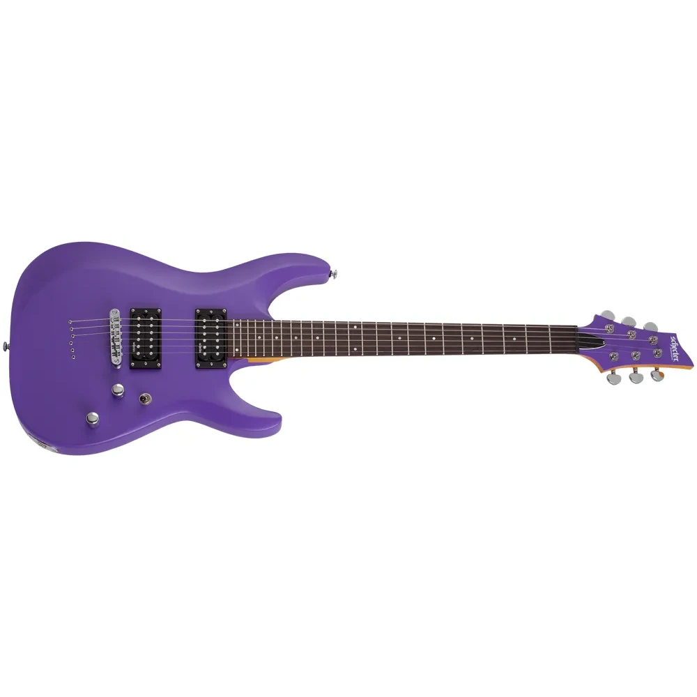 Schecter C-6 Deluxe Satin Dark Purple