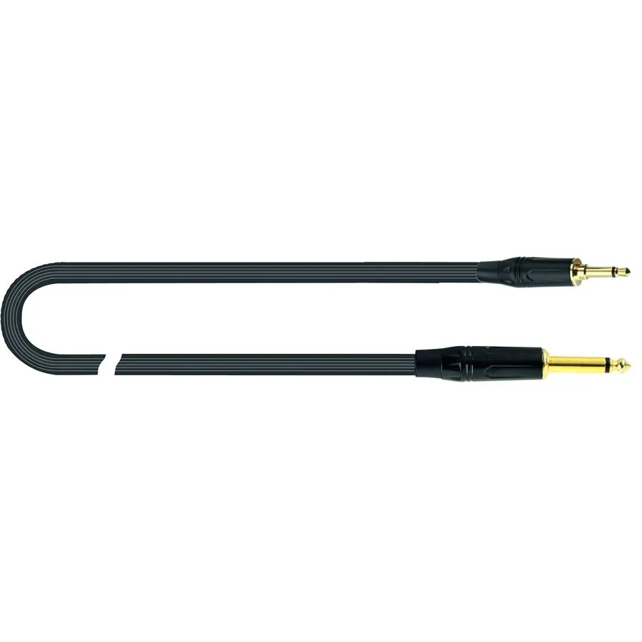 Quik Lok 3.5mm Ma MO > 6.3mm Ma MO Gold 3m