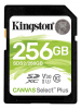 Kingston Canvas Select Plus SDXC, 256GB, Klass 10 UHS-I